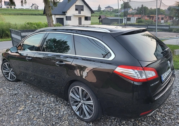 Peugeot 508 cena 35900 przebieg: 250000, rok produkcji 2011 z Pabianice małe 46